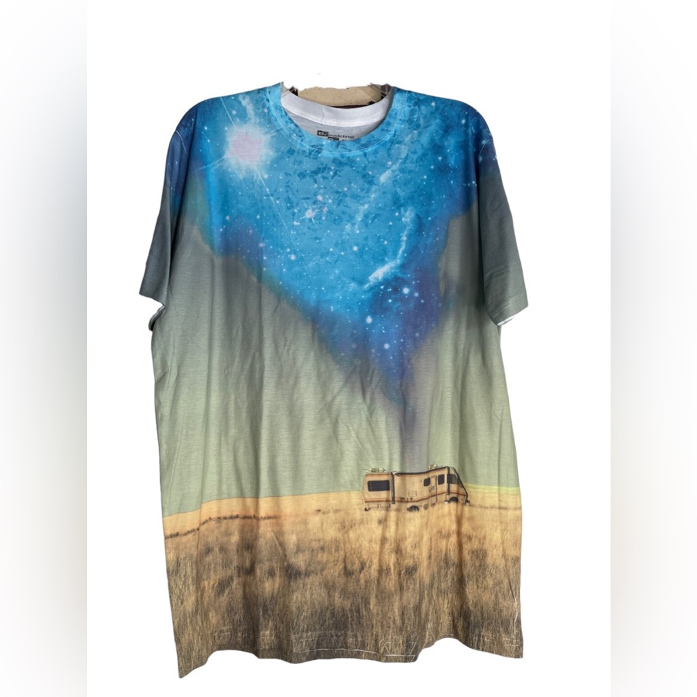 Breaking Bad T Short RV Sublimation Men Size Large Short Sleeve 2014